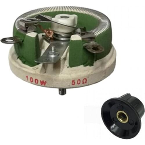 Wirewound Disk Ceramic Potentiometer Adjustable Rheostat Resistor BC1-100W 5R/10R/20R/30R/50R/100R/150R/200R/300R/500R/1KR/2KR