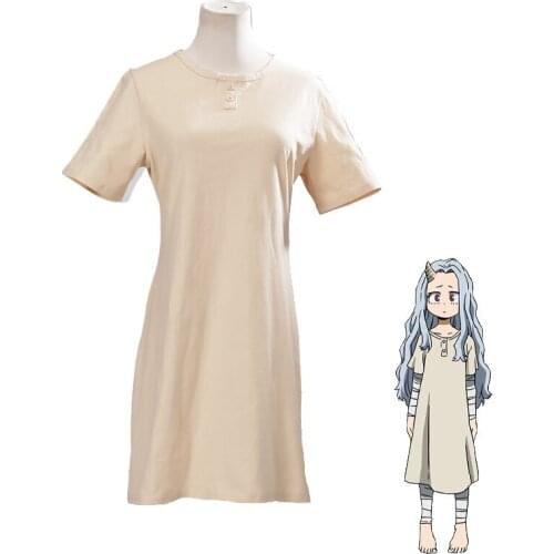 My Hero Academia Season 4 Eri Cosplay Costume One-piece Dress Bandage Dress