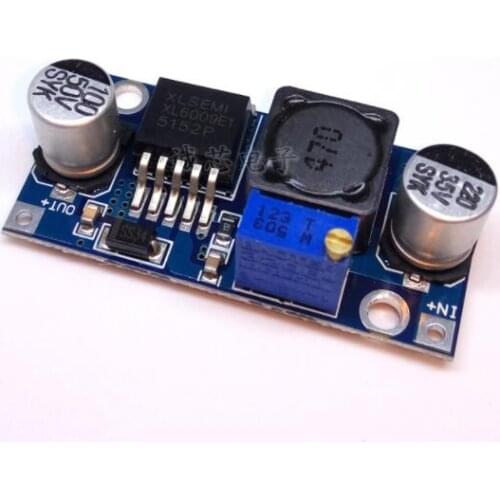 XL6009 DC-DC step-up power supply voltage regulator module / output adjustable 5V / 6/9 / 12V liter 24v current 4A