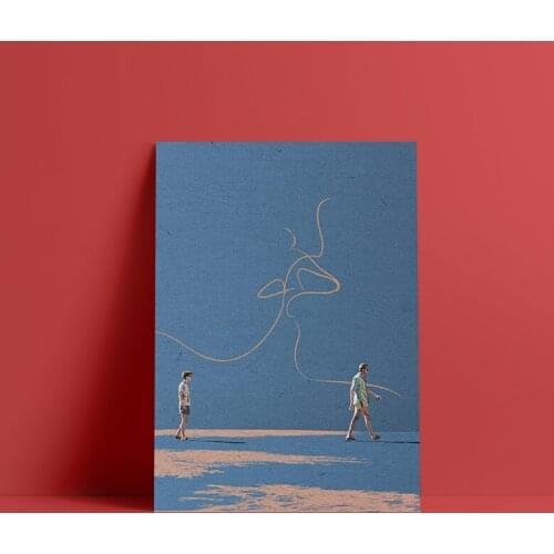 Modular Pictures Canvas Call Me By Your Name Painting Wall Art Posters Print Movie Character Modern Gay Home Decor For Bedroom