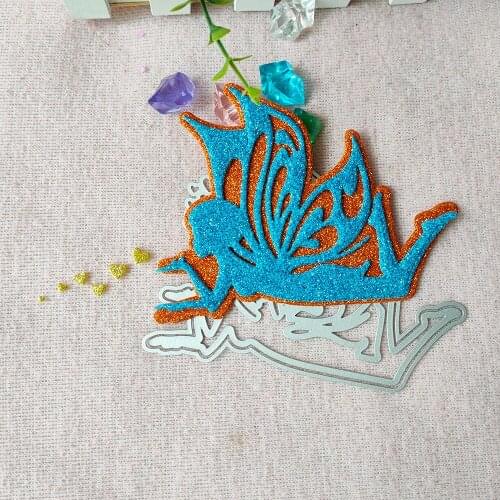 New flying girl, the angel Metal Cutting Dies Decorative Scrapbooking Steel Craft Die Cut Embossing Paper Cards Stencils