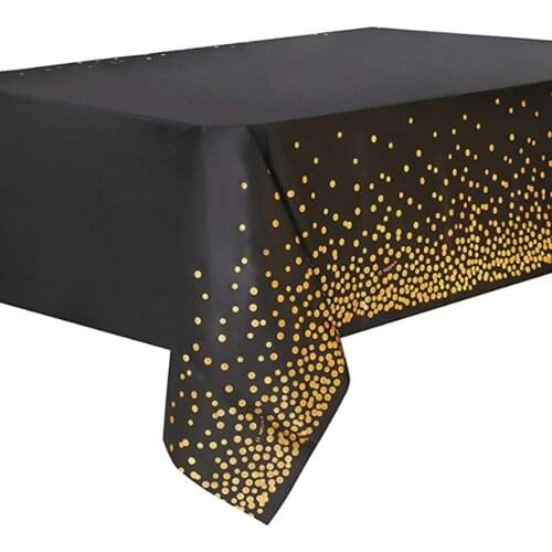PEVA Disposable Waterproof Tablecloth Table Cover Wedding Birthday Party Decor Rectangle Desk Cloth Wipe Covers Table Cloth