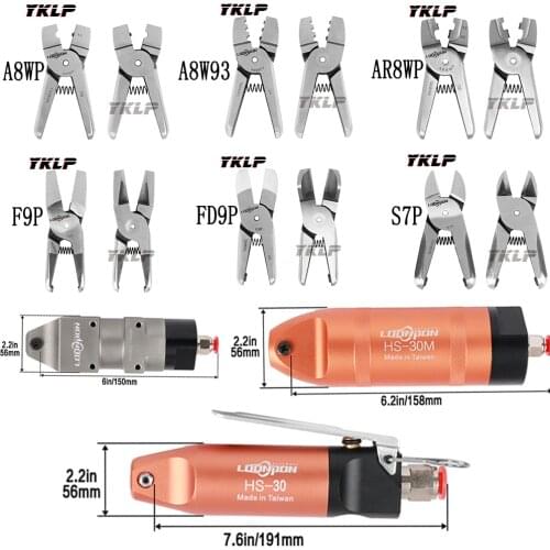 Air Scissors Shears Cutter Head Nipper Pneumatic Crimping Pliers Tool Part for Terminal AR8WP A8WP3 A8WP F9P FD9P S7P HS-30 Body