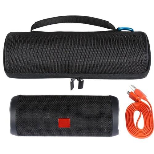 MeterMall Portable Protection Hard Case EVA Material For JBL Flip 4 Bluetooth Waterproof Speaker Essential For Outdoor Sports