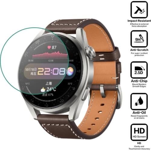 Tempered Glass Clear Protective Film Guard For Huawei Watch 3 Pro 48mm Smartwatch 3pro Display Screen Protector Cover Protection