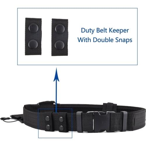 2/4Pcs Tactical Belt Buckle Heavy Duty Belt Keeper Outdoor Camp Hiking EDC Nylon Backpack Waist Fastener Belt Key Hook Buckle