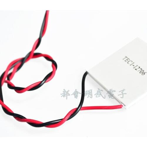 TEC1-12706 12706 TEC Thermoelectric Cooler Peltier 12V New Of Semiconductor Refrigeration TEC112706 Heatsink Plate Module