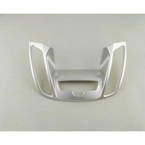 Inner Accessories Central Dashboard GPS Navigation Cover Car Screen Frame Trim Decoration A For Ford Kuga Escape 2017 2018 2019