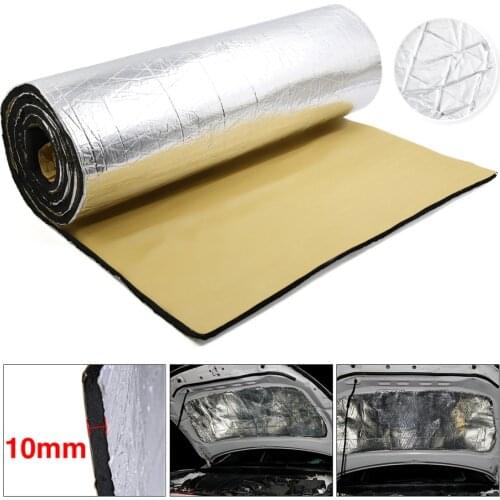 1PCS 200cmX50cm Car Truck Firewall Heat Sound Insulation Mat Sound Noise Insulation Heat Sound Thermal Proofing Pads Universal