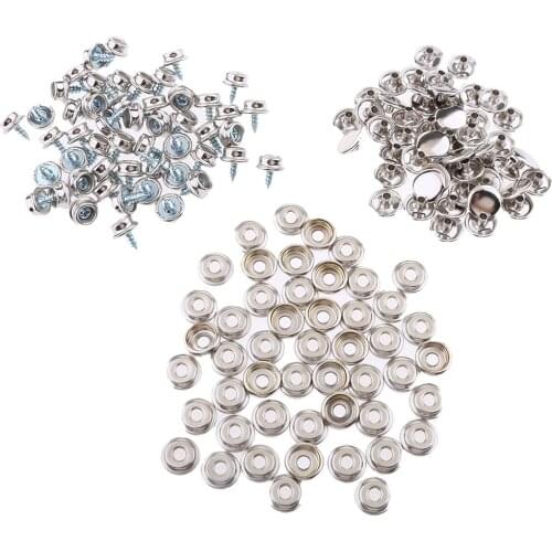150Pcs Boat Marine Canvas Fabric Snaps - Cap & Socket Kit Tool
