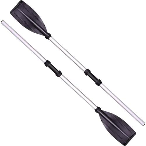 2Pcs Boat Rafting Paddles Aluminum Alloy Detachable Boat Floating Oars Paddle Long Oar Inflatable Boat Fishing Kayak Accessories