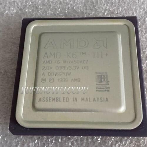 AMD-K6-III+/450ACZ Antique cpu collection testimony of history antique computer accessories