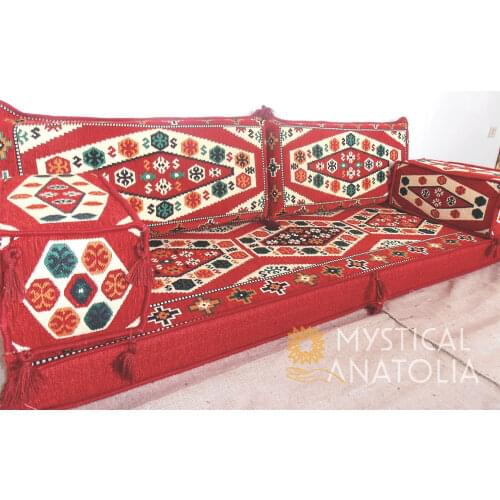 Arabic Floor Sofa / Arab Majlis / Arabic Floor Seating Sofa /Arabic Couches / Oriental Seating / Benc Cushions / Jalsa
