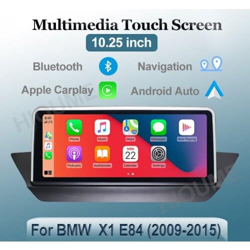 10.25" Wrieless Apple CarPlay Android Auto Car Multimedia BMW X1 E84 (2009-2015) Head Unit IPhone IOS System
