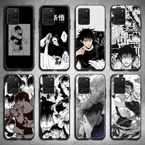 Toji Fushiguro Jujutsu Kaisen Phone Case For Samsung Galaxy S21 Plus Ultra S20 FE M11 S8 S9 plus S10 5G lite 2020