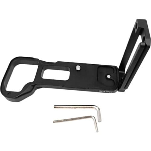 Camera Grip Base,Hand Grip Bracket for GFX100S Quick Release L-Plate Bracket Camera Hand Grip
