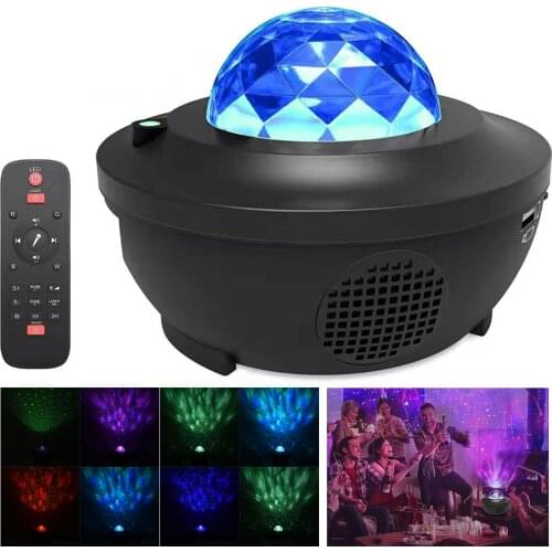 Dropshipping USB Night Light Projector Starry Projector Sound-Activated Projector Night Light Projectors With Remote Control