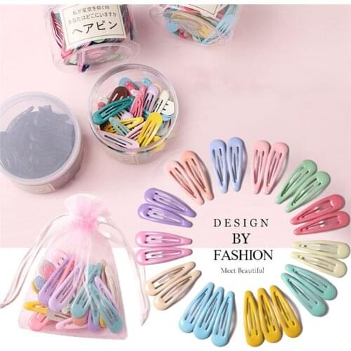 Colorful Sample Metal Hair Barrettes Hairpins BB Headbands hair clips for girls Womens Hairgrips Hair Styling Accessories