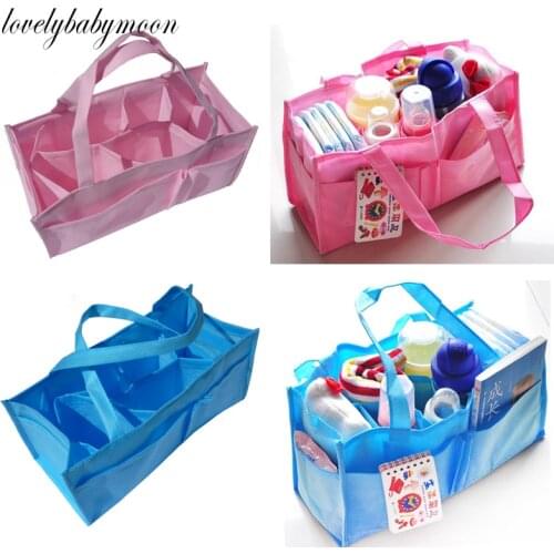 Baby Diaper Caddy Organizer Portable Holder Bag mummy bag liner Multifunctional nonwoven fabric Separate Diaper bottle Baby care