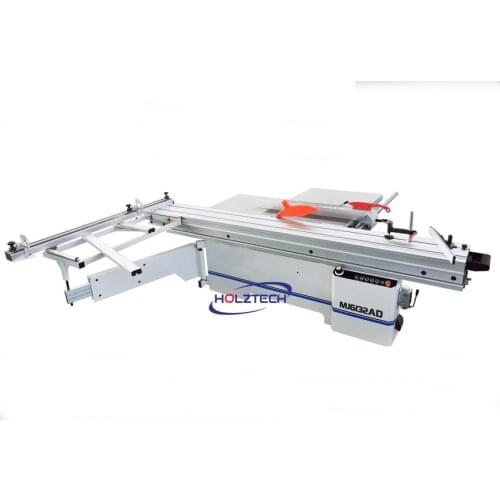 MJ6132BD precision sliding table panel saw altendorf format-panel saw CE 3200mm 45 degree tilting motorized lifting