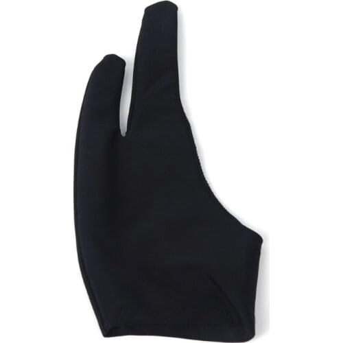 Painting Glove Left Right Hand Men Women 2 Finger Free Size Drawing Draft Artist