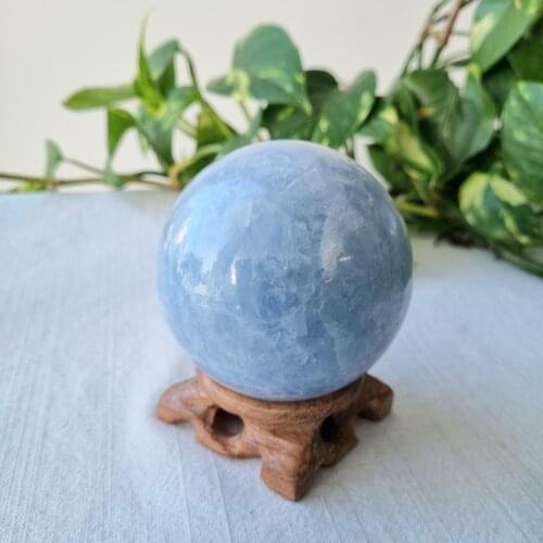 Rare natural blue apatite crystal point natural crystal reiki healing 800-900g