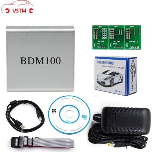 V1255 Version BDM100 ECU Programming Programmer BDM 100 Flasher Chip Tuning Tool ECU Reader V1255 for Multi-Brand Car