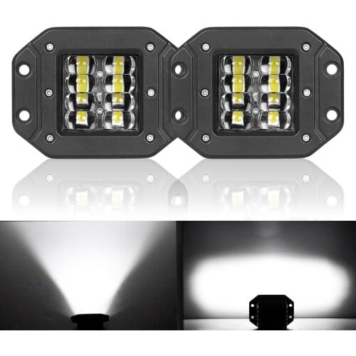 5 inch LED Work Light Bar Quad Row Flush Mount Offroad LED Bar for Car Trucks 4x4 ATV SUV Tractor Boat 12V Off road ledbar 24V