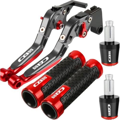 Motorcycle Parts CNC Aluminum Brake Clutch Lever Handlebar Handle Grips Ends For Honda CB 919 CB919 2001 2002 2003 2004-2008