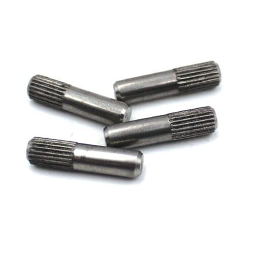 35PCS M3 Hinge Column pin Knurled Cylindrical pins toys Connecting rod 10mm-25mm length