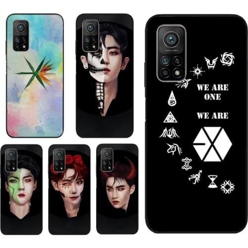 EXO KPOP The War Logo Korea Phone Cover For Xiaomi Mi 11 Lite Ultra 9T 10T Pro Note 10 POCO F3 F2 M3 X3 NFC Pro Case