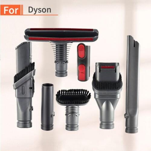 7PCS Vacuum cleaner for Dyson V7 V8 V10 Absolute Vacuum Cleaner Parts Brush Holder Tool Base with Nozzle Spring Station parts
