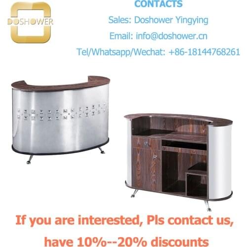 Doshower DS-RT1 nail salon reception table with modern european style reception table for wooden manicure table reception table