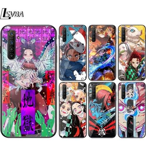 Handsome Demon Slayer For OPPO Find X3 X2 F19 F17 RX17 F15 R15X K5 K3 K1 R9S F11 F9 F7 F5 Neo Pro Lite Black Phone Case