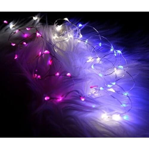 Copper Led String Lights 3M 30Led Battery operater waterproof Outdoor use decoration light fun life high quality 8 colors
