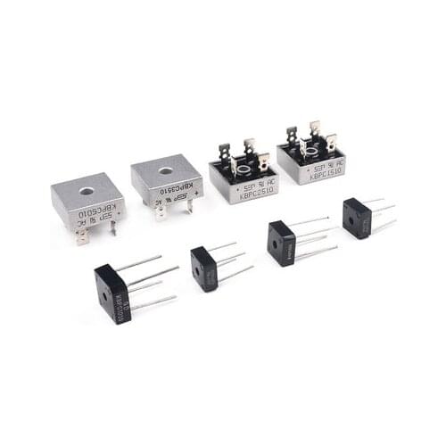 2-5PCS KBPC5010/3510/2510/1510/1010/610/606 KBPC 5010 50A 1000V AC Bridge Rectifier Diode