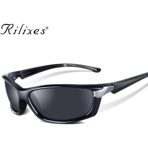 RILIXES Hot Sale Brand New Polarized Sunglasses Men Fashion Male Eyewear Sun Glasses Travel Oculos Gafas De Sol