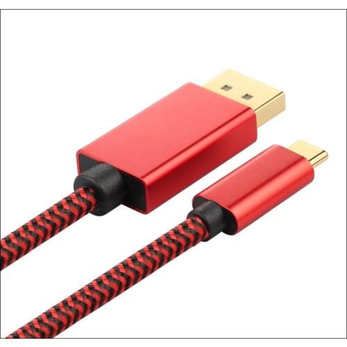 New USB Type-C to DP adapter cable 4K Apple Mac book S8 to DP cable