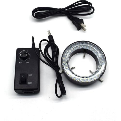 New Arrival 60 LED Adjustable Ring Light Lamp For STEREO ZOOM Microscope High Quality Circle Light