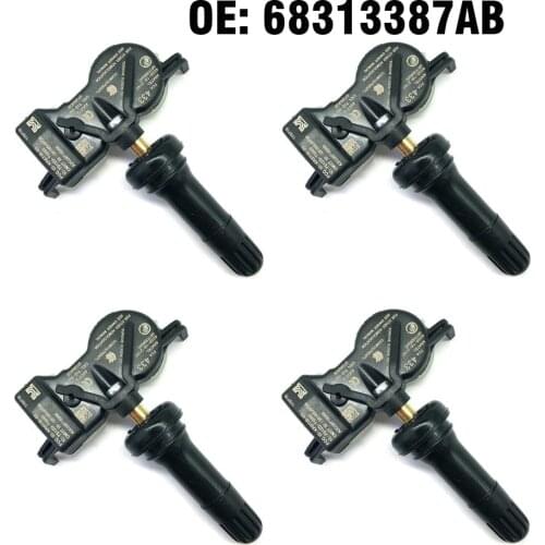 4pcs TPMS Tire Pressure Monitor System 433 MHZ Sensor for alfa romeo giulia 2016 2017 2018