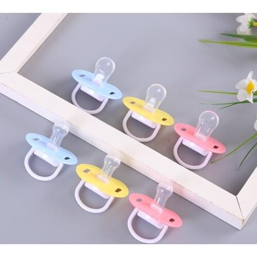 3 months - 1 year old child sleep pacifier baby silicone with lid pacifier baby comfort mood pacifier