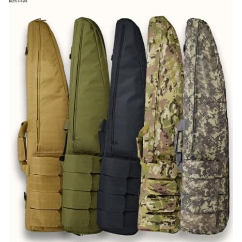 Shooting Hunting Molle Bag Tactical Gun Bag 70CM/98cm/118cm ArmyAirsoft Rifle Case Gun Carry Shoulder Bag Military Equipment