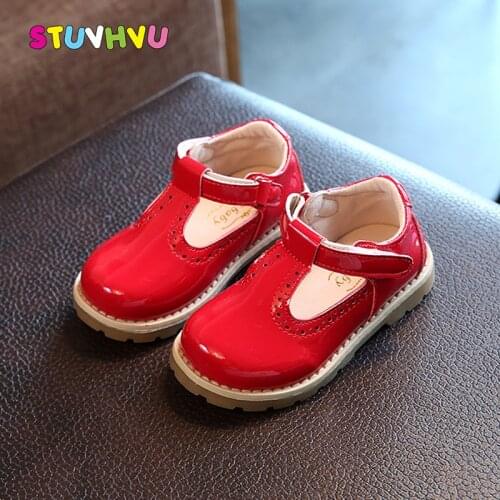 STUVHVU Leather Shoes For Boys