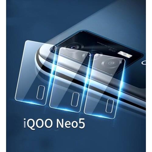 2PCS For Vivo iQOO 7 iQOO7 Neo5 Z3 Y72 5G Clear Rear Back Camera Lens 9H Tempered Glass Protector Protective Film Guard
