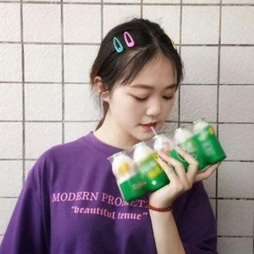 30PCS Candy Color Solid No Slip Hair Clips Girls' Hairpin Barrettes for Kids Hair Accessories Cartoon Girls' Hairpins BB Clips