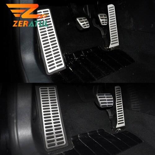 Zeratul Car Pedals Cover for Volkswagen Vw Golf 5 Mk5 Golf 6 Mk6 Golf5 Golf6 2003 - 2013 LHD Auto Gas Brake Pedal Accessories