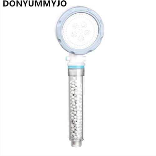 1pc Hand Hold Shower head Pressurized Water-saving Magnetic Therapy PSA filter Sprayer