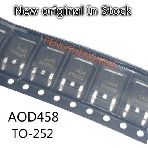 10PCS/LOT AOD458 14A 250V TO252 D458 New original spot hot sale