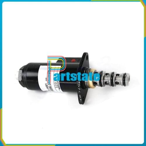 121-1491 Excavator Rotary Solenoid Valve 1211491 KWE5K-31 G24DA30 Fits For Caterpillar E320B/C/D 315C 325C