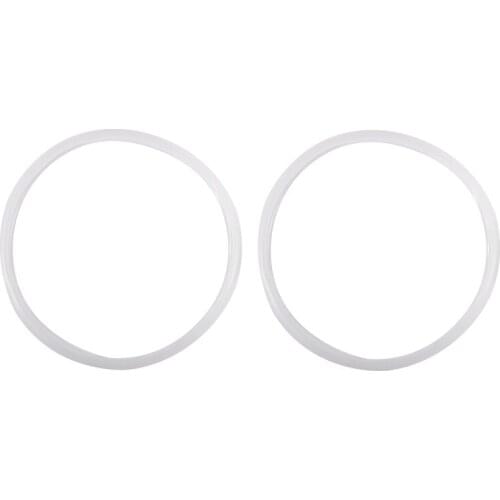 2 Pcs Rubber Gasket Seal Ring 20cm Inner Dia for 4L Pressure Cooker